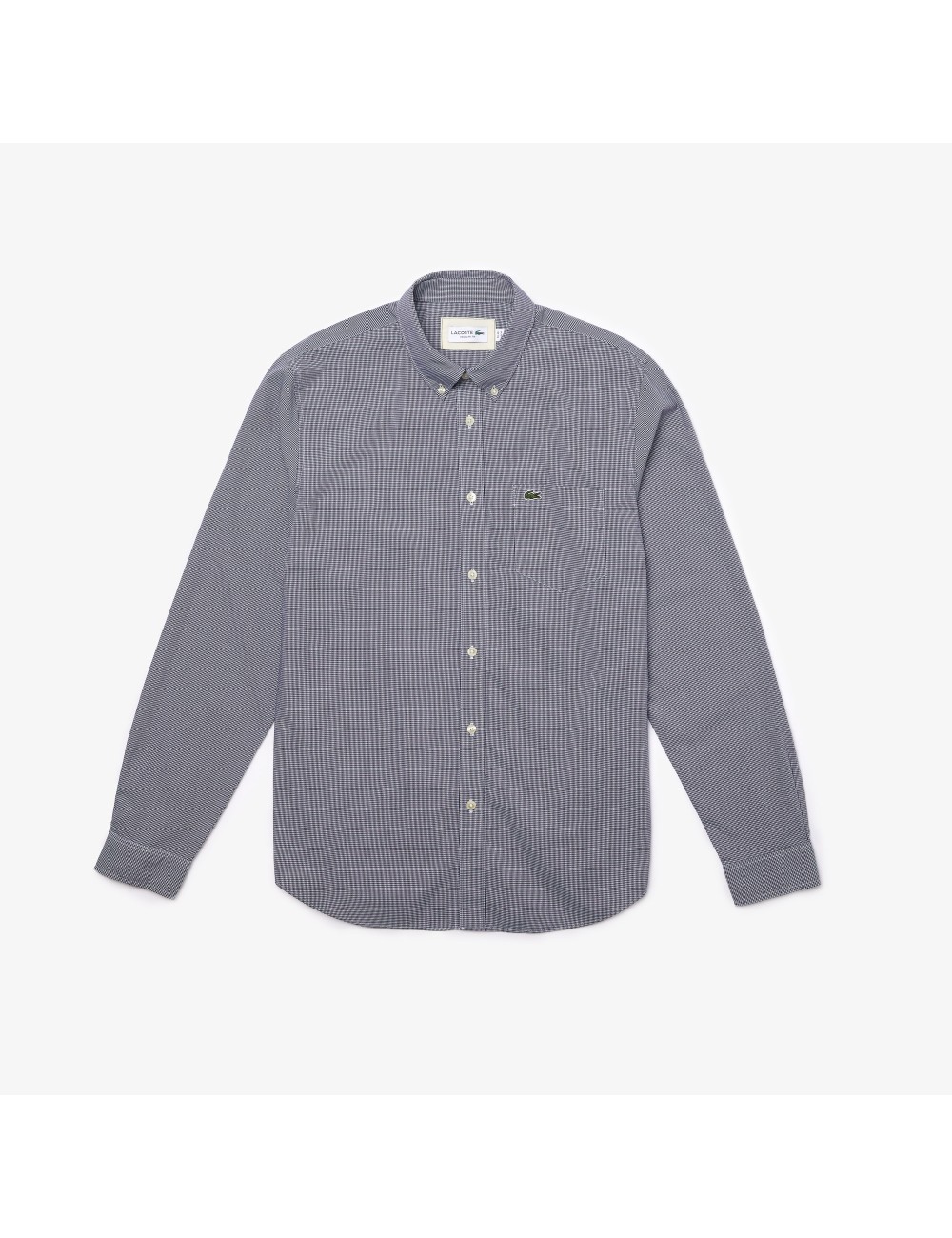 LACOSTE MEN'S BLUE SHIRT