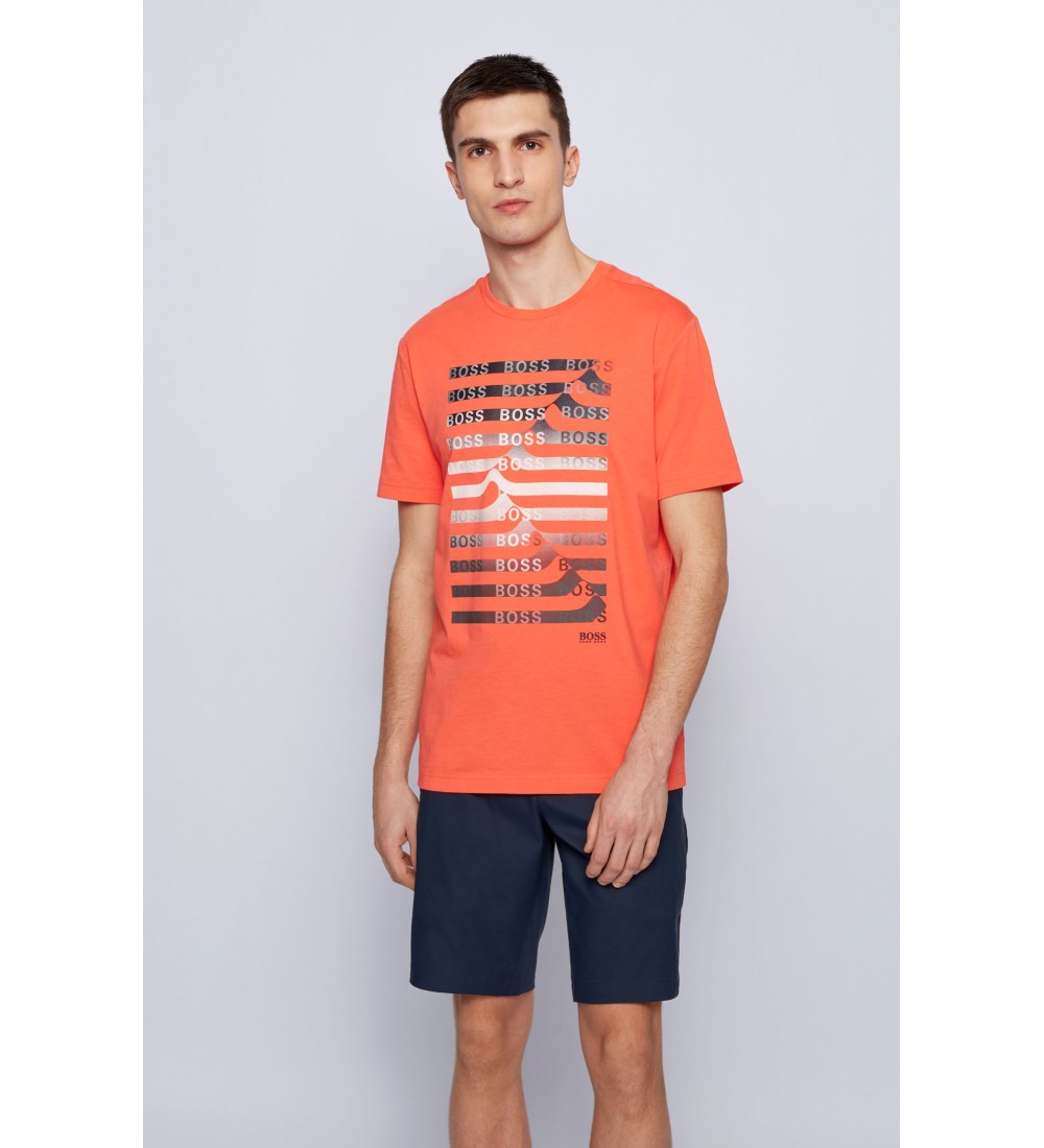 CAMISETA HOMBRE HUGO BOSS CORAL