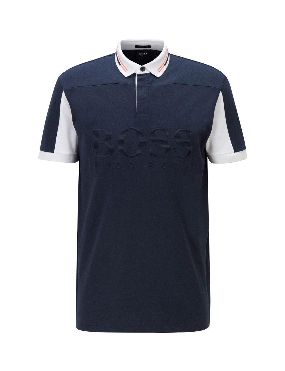 HUGO BOSS PAVEL NAVY BLUE MEN'S POLO SHIRT