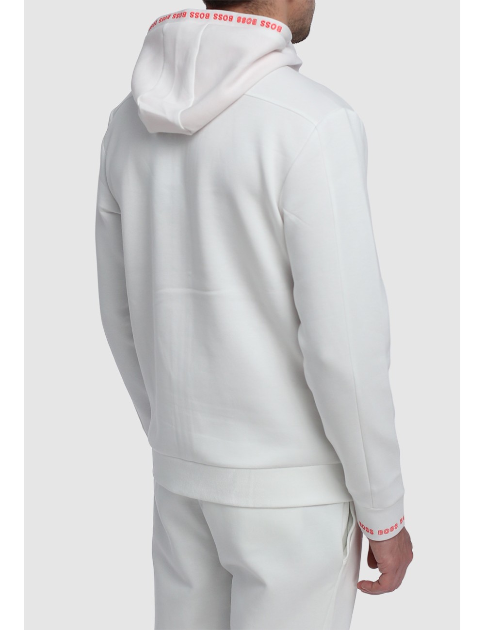 Hugo Boss fehér férfi pulóver