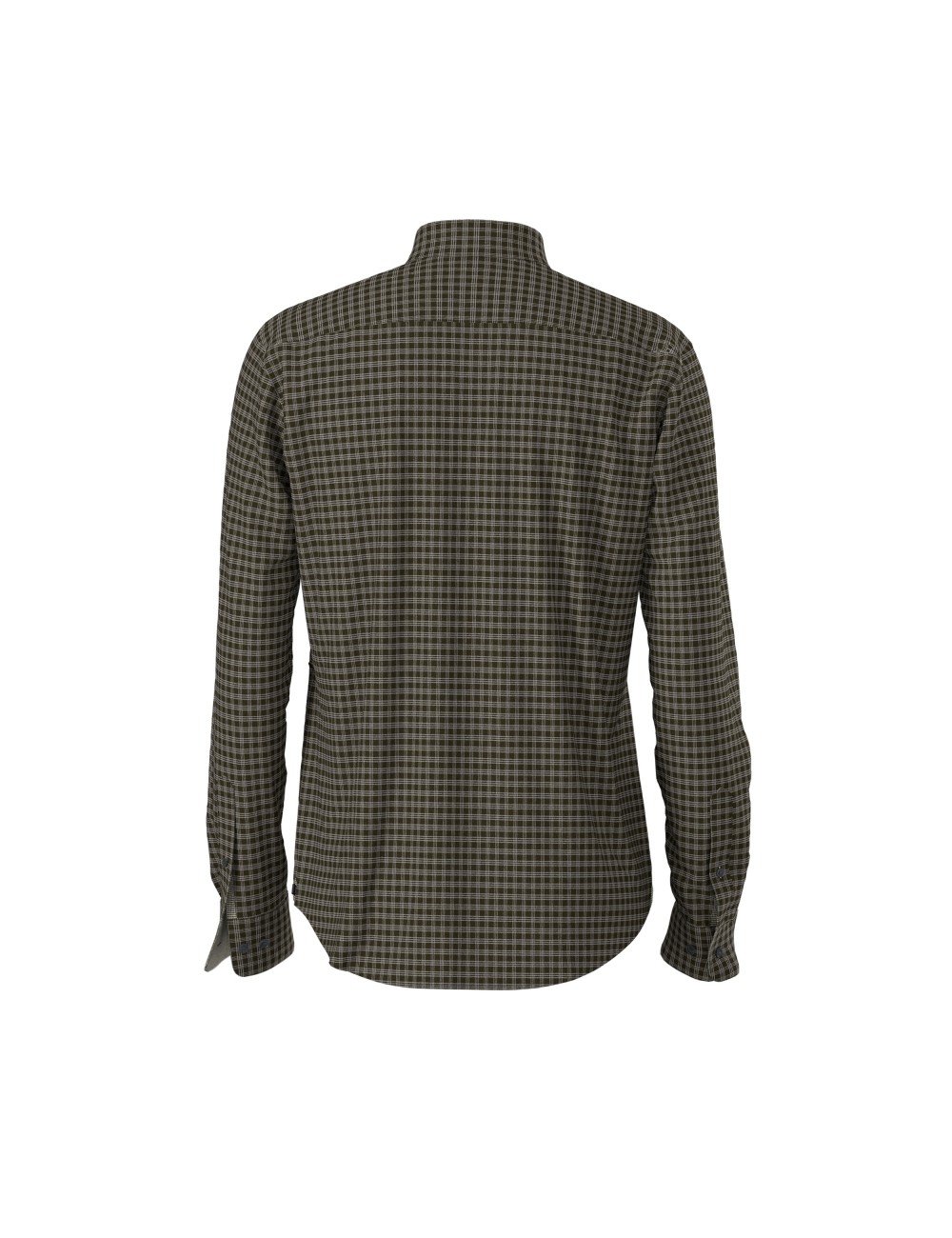 HUGO BOSS MEN'S GREEN COTTON SHIRT