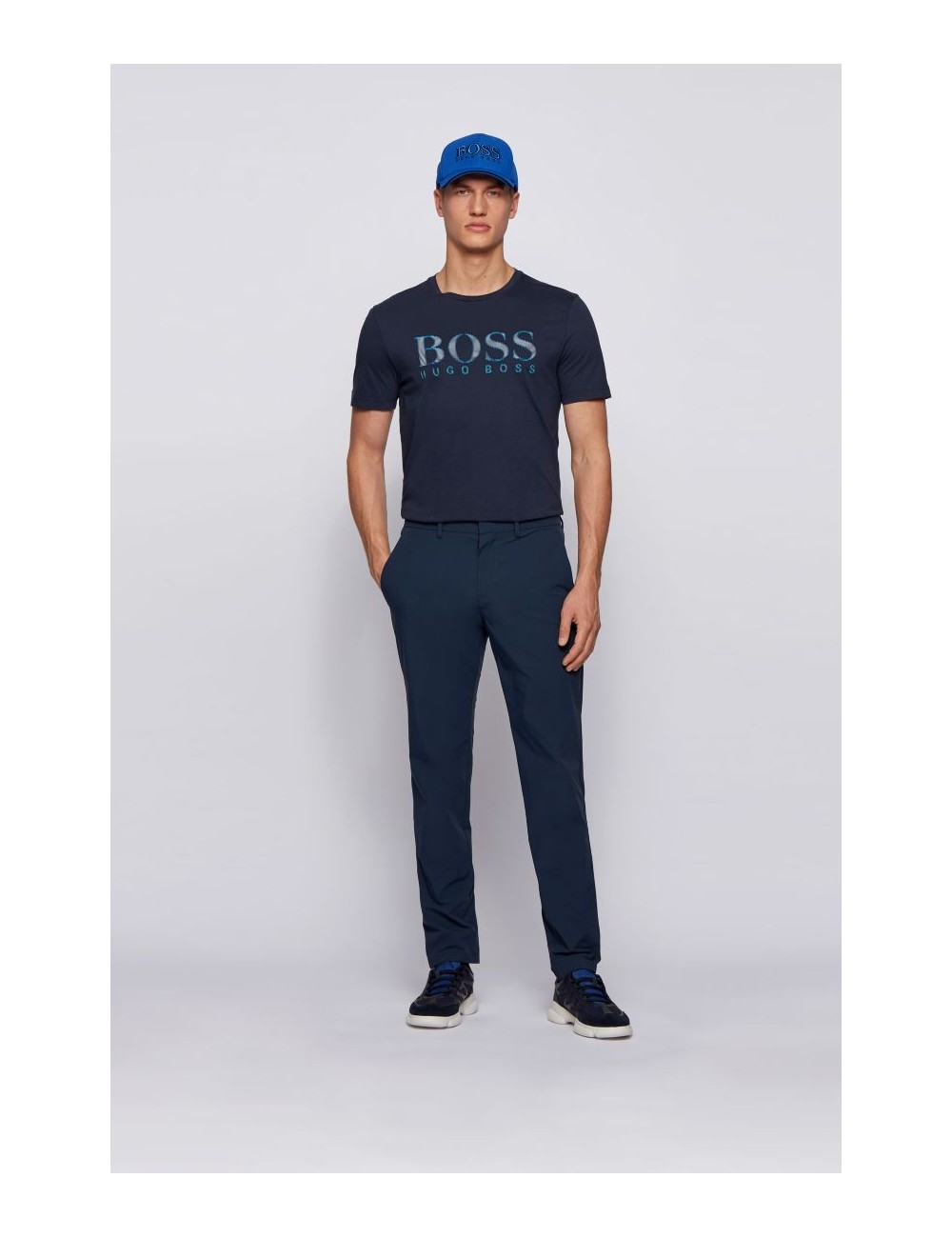 Hugo Boss Tee 5 Navy Blue T -Shirt