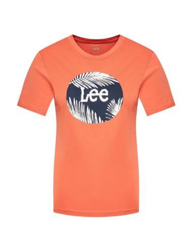 Lee Circle Tee Coral T -Shirt