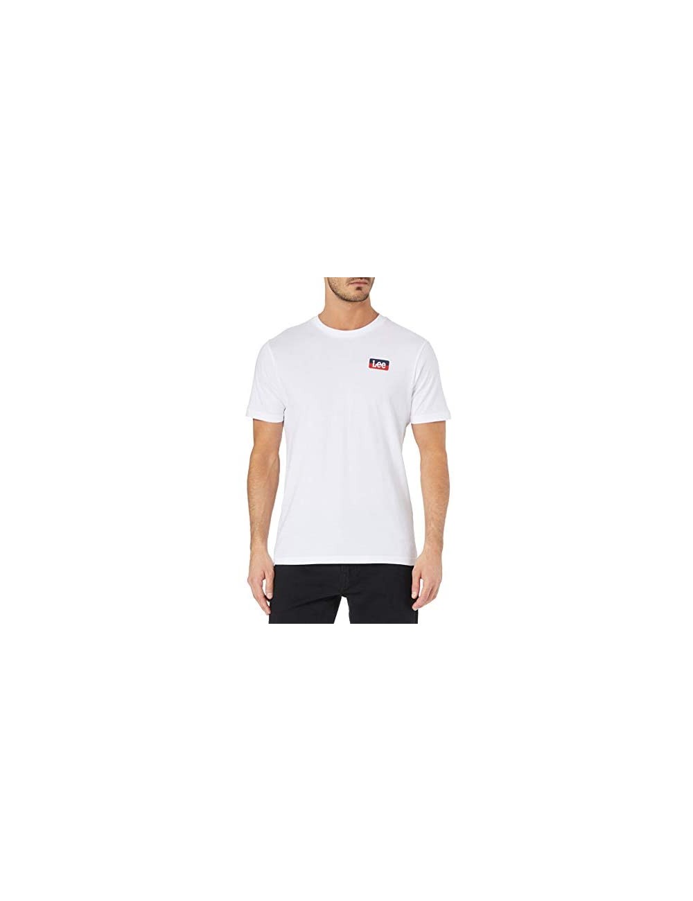 CAMISETA HOMBRE LEE LOGO TEE BLANCO