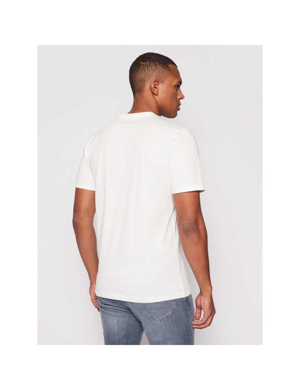 Lee Circle Tee White Man T -phirt