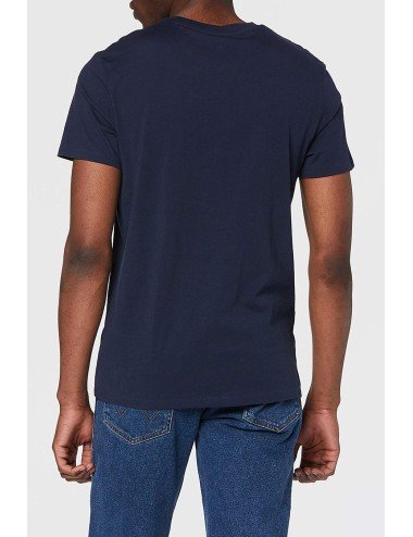 Wrangler Men's T -Shirt Tee Blue Logo