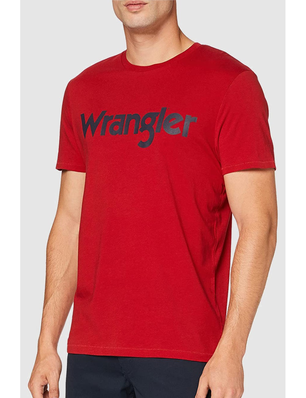 Wrangler Man Tee Logo Red T -Shirt