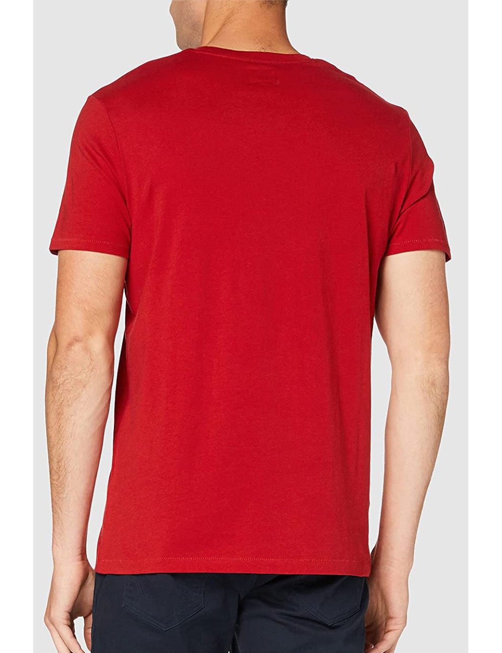 Wrangler Man Tee Logo Red T -Shirt