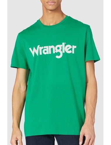 Wrangler Man Tee Green T -Shert