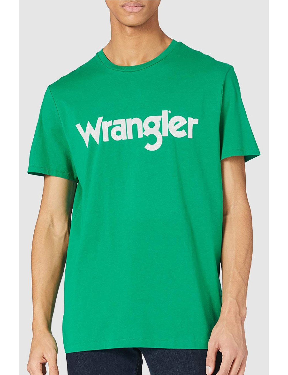 MEN'S T-SHIRT WRANGLER LOGO TEE GREEN