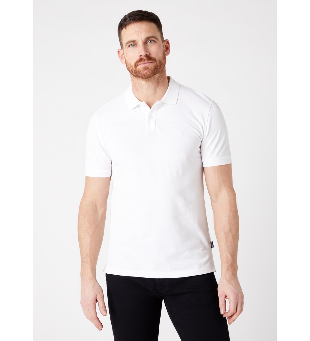 Wrangler SS Pole Blanco Man Polo