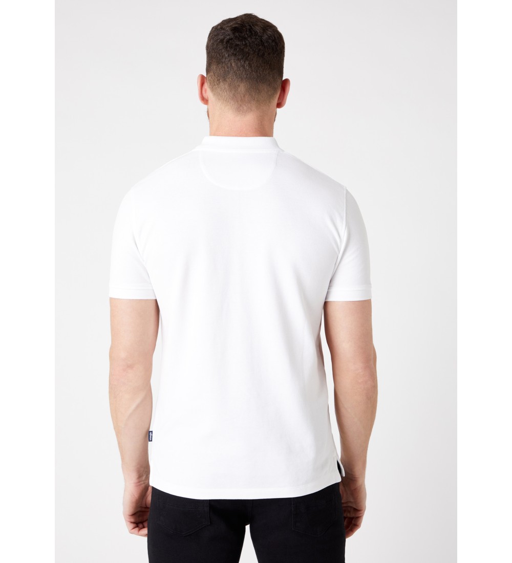 Wrangler SS Pole Blanco Man Polo