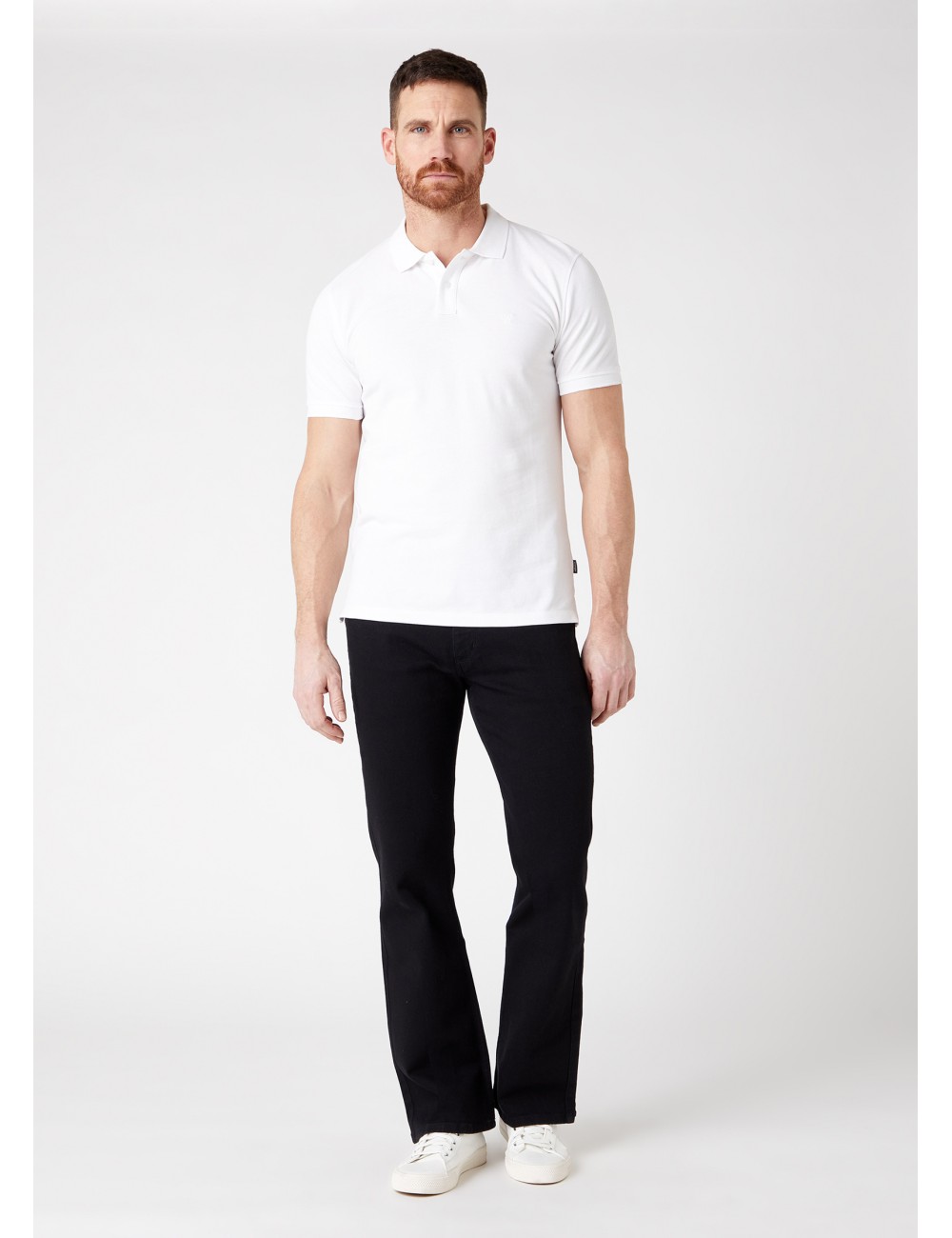 Wrangler SS Pole Blanco Man Polo