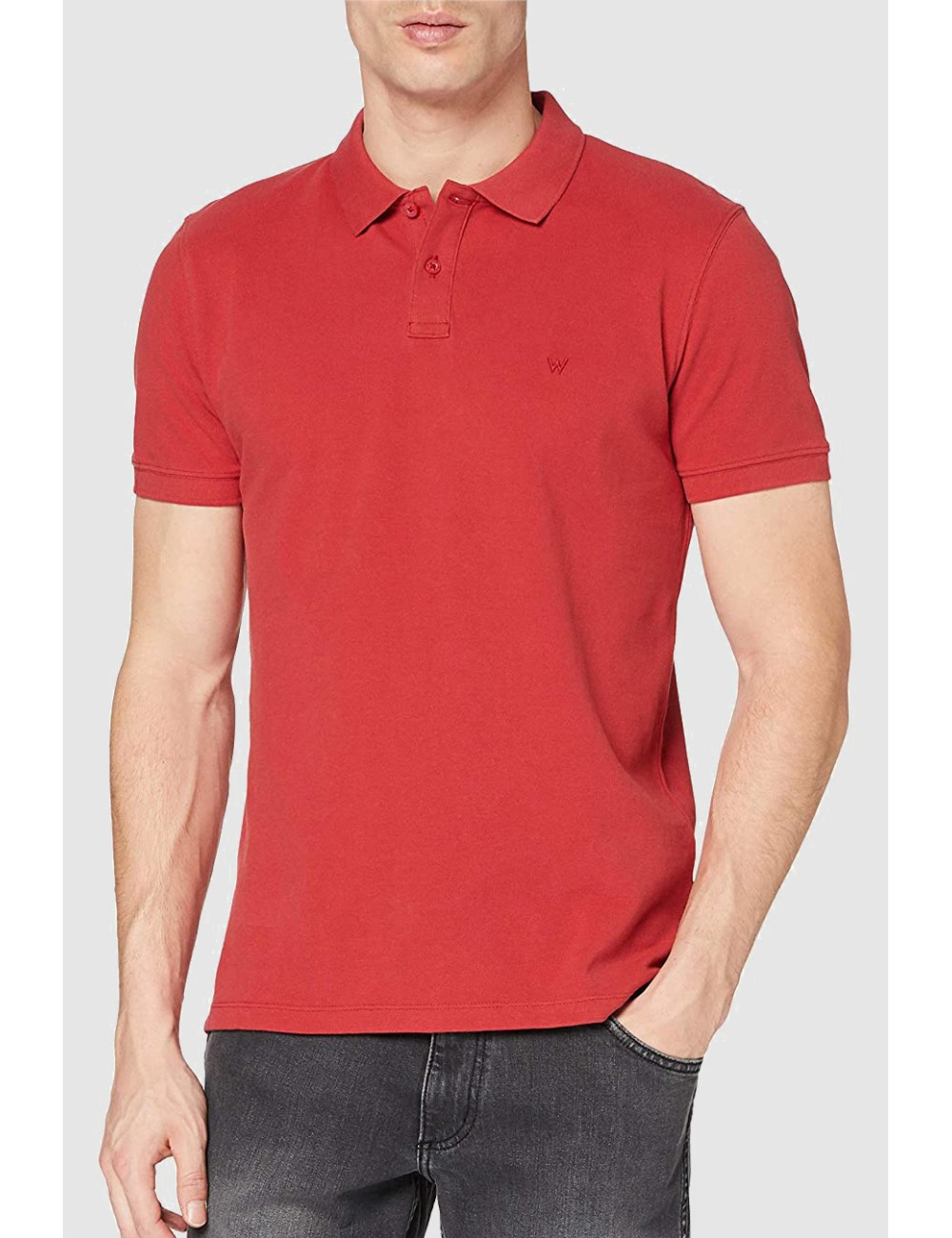 MEN'S POLO WRANGLER SS RED POLO