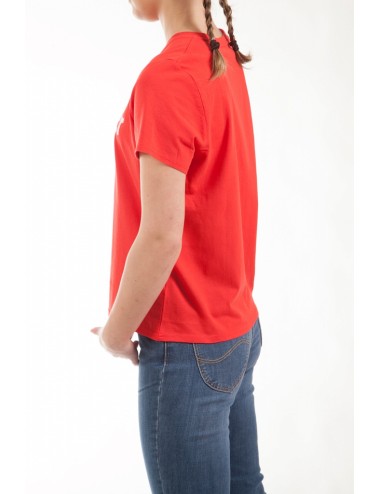 Femei T -Shirt SS Rainbow Red