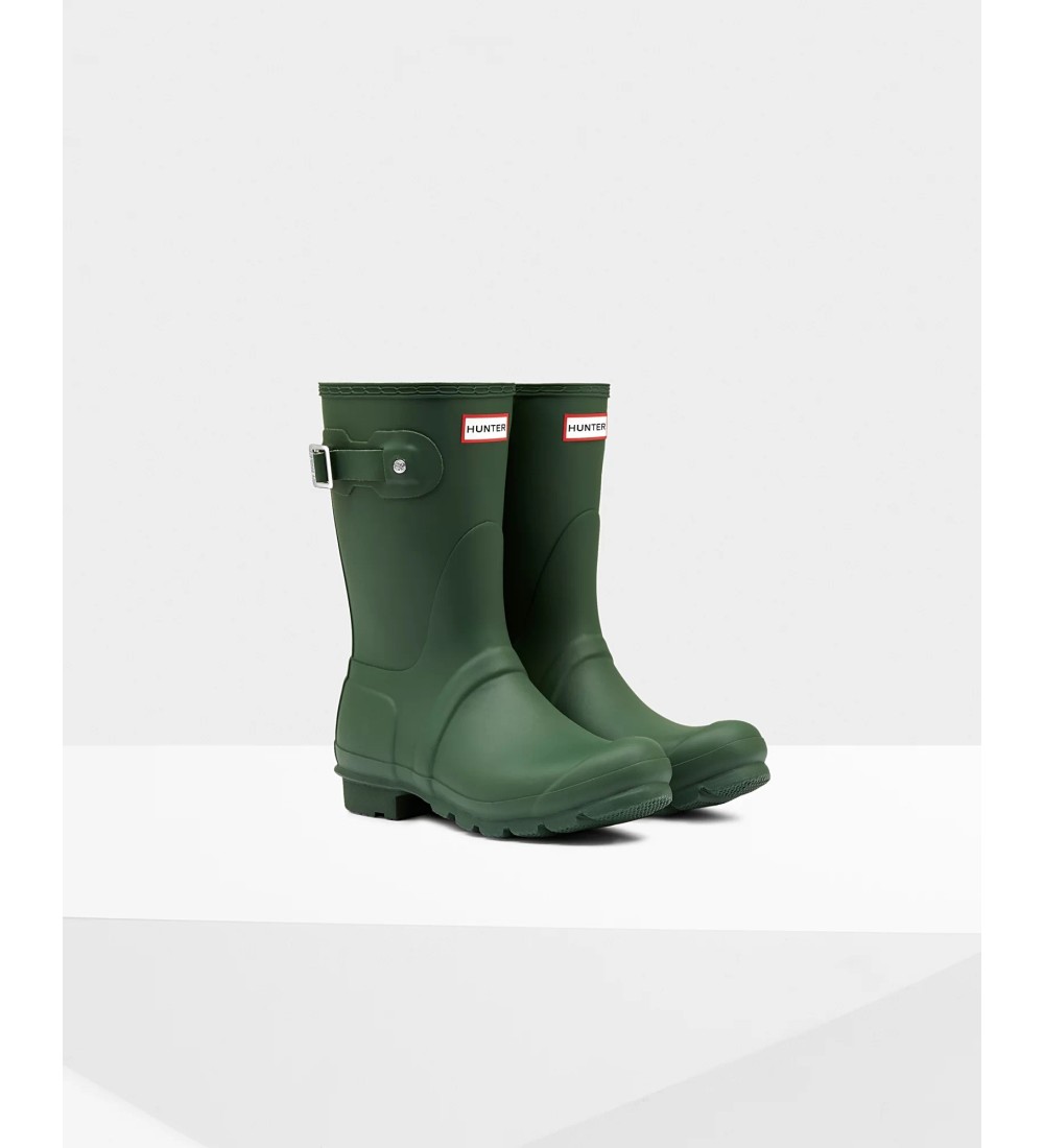 BOTA MUJER HUNTER ORIGINAL SHORT VERDE
