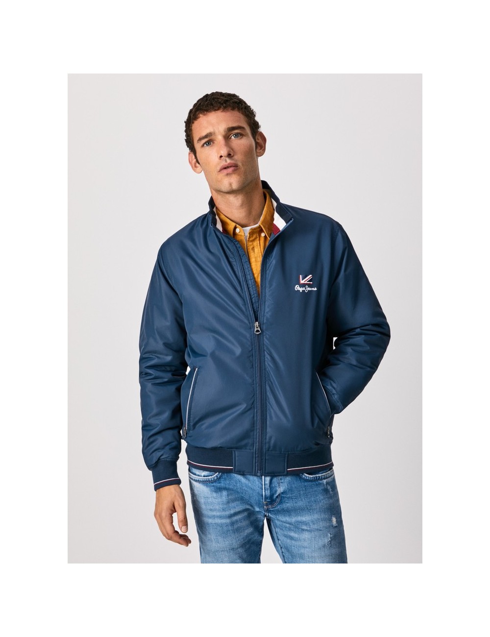 PEPE JEANS THEOFORE BLUE MEN'S COAT