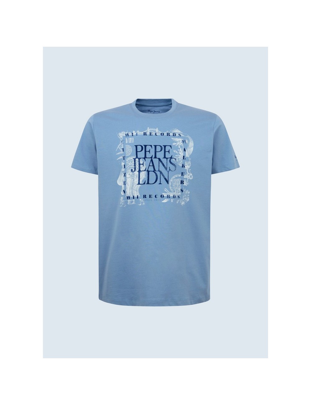 Pepe Jeans Steve Blue T -Shert