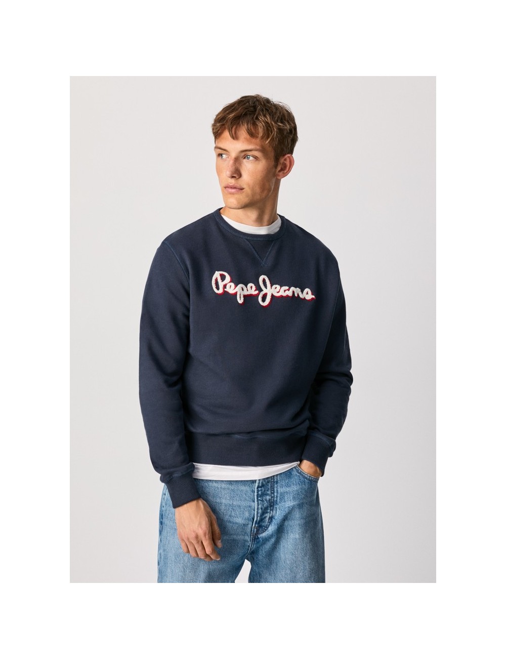 PEPE JEANS LAMONT BLUE MEN'S SWEATSHIRT