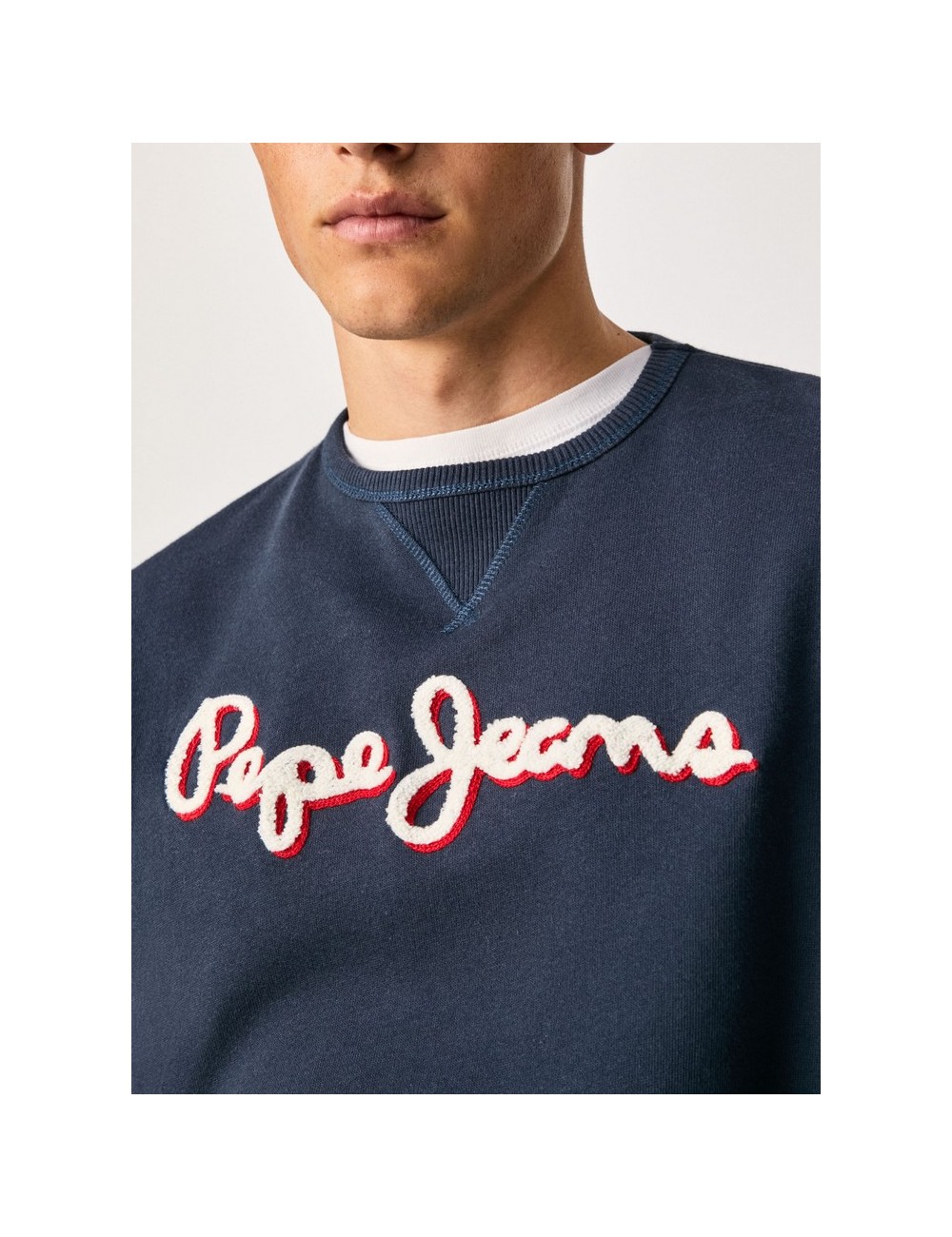 PEPE JEANS LAMONT BLUE MEN'S SWEATSHIRT