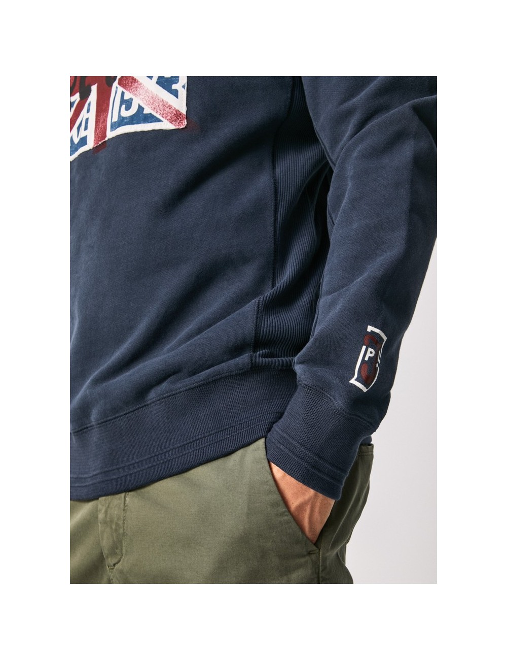 SUDADERA HOMBRE PEPE JEANS JARED AZUL