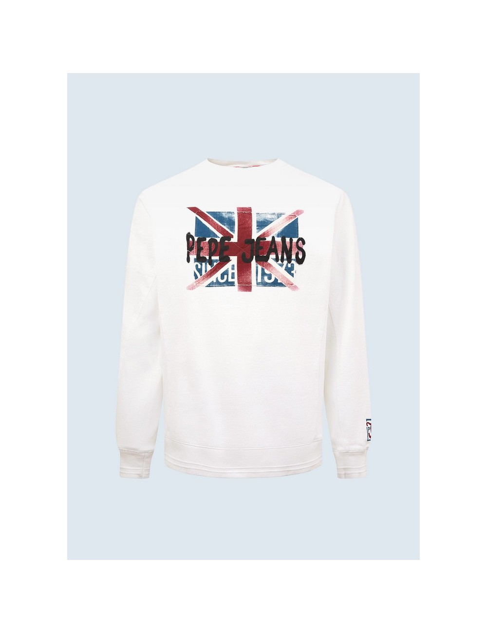 SUDADERA HOMBRE PEPE JEANS JARED BLANCO