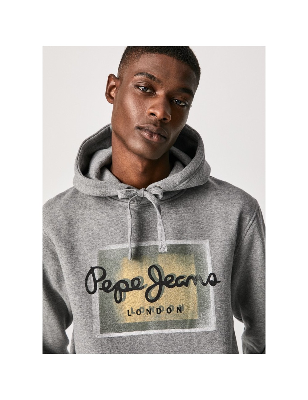 SUDADERA HOMBRE PEPE JEANS IÑAKI GRIS