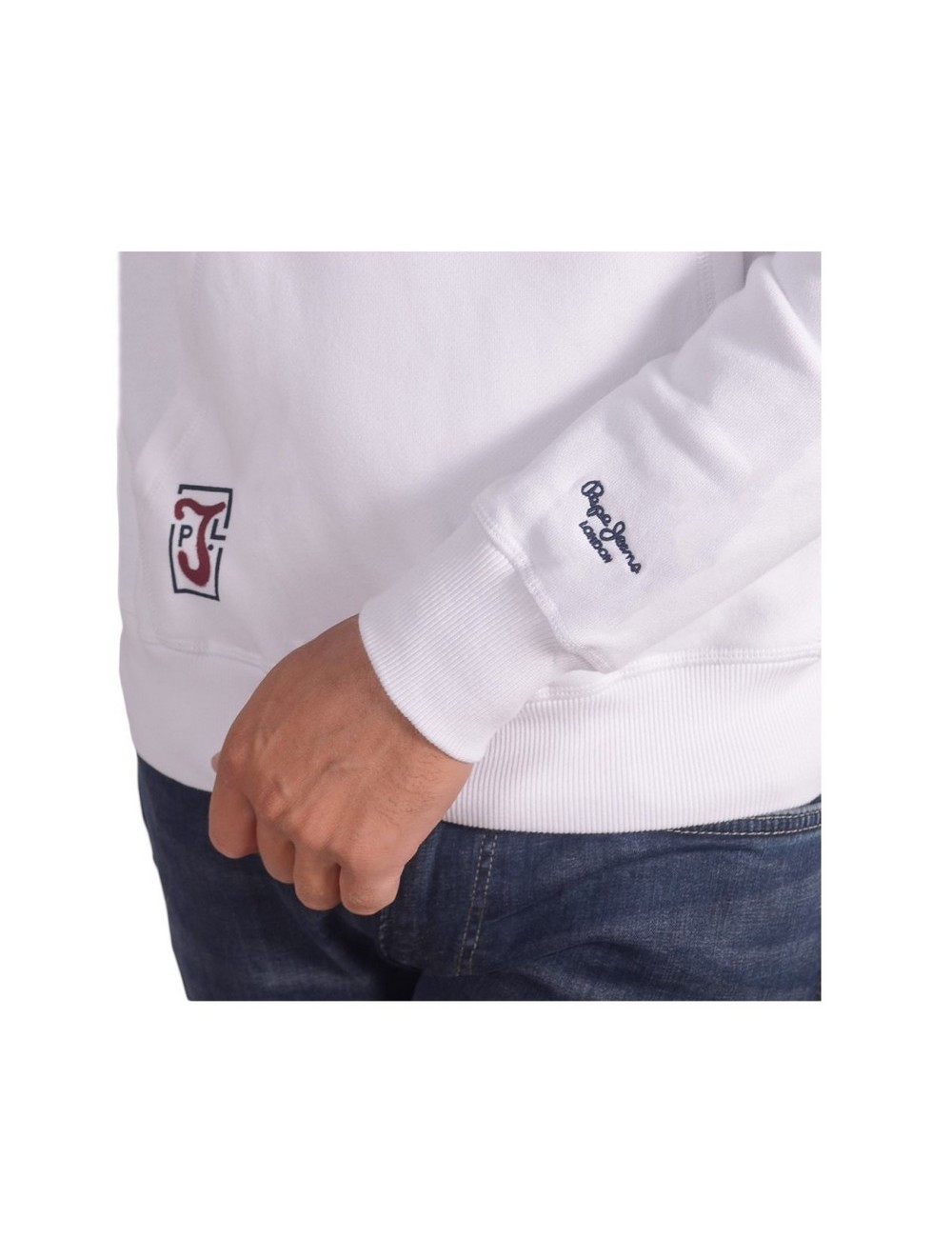 SUDADERA HOMBRE PEPE JEANS JOEL BLANCO