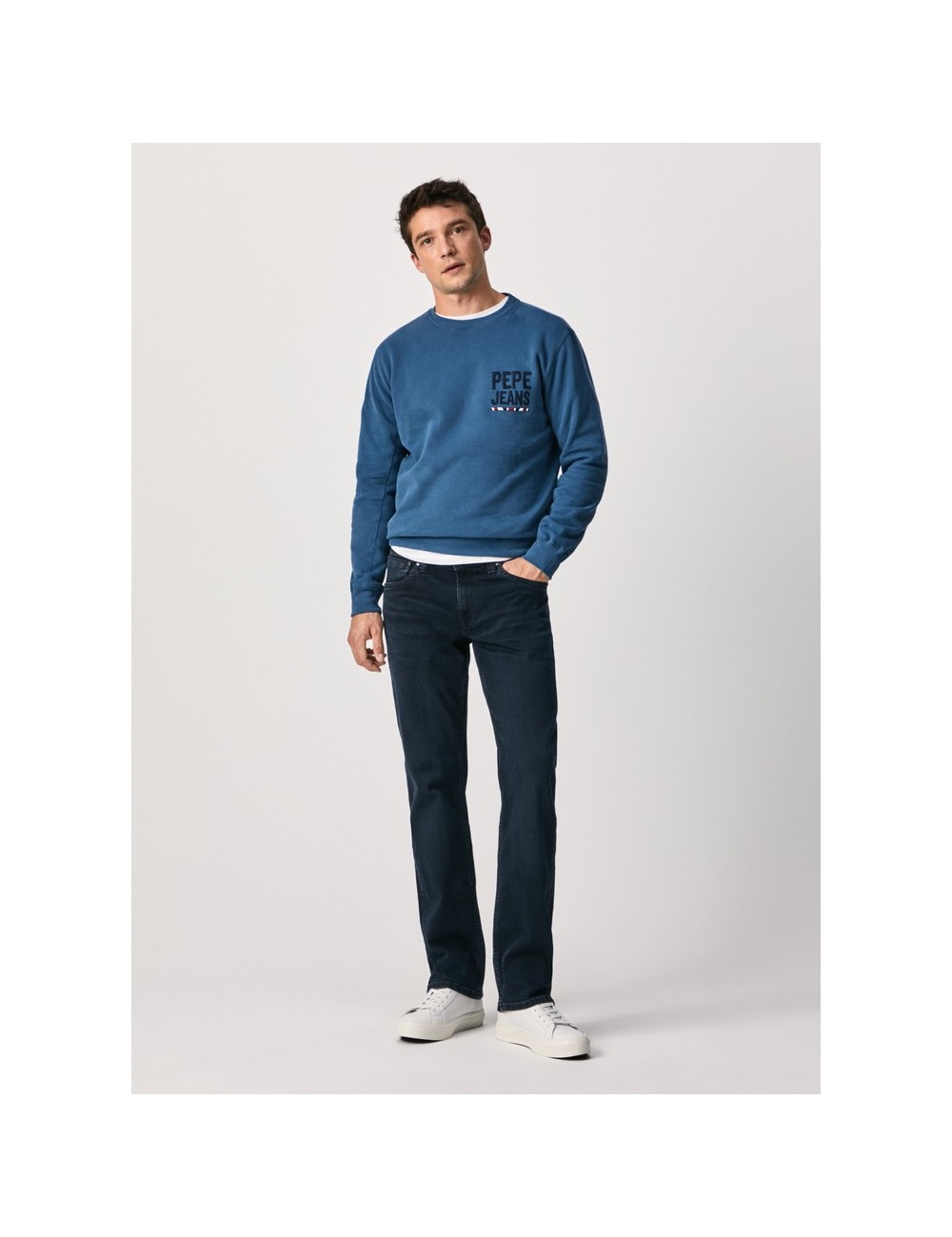 PEPE JEANS EDISON BLUE MEN'S SWEATSHIRT