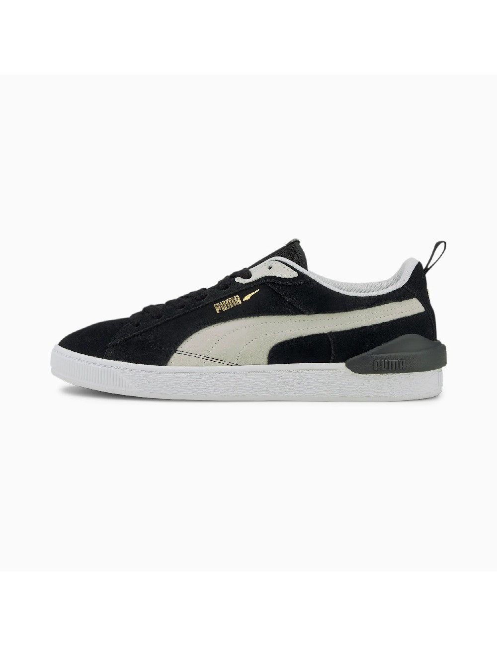 PUMA MEN'S SNEAKERS SUEDE BLOC BLACK