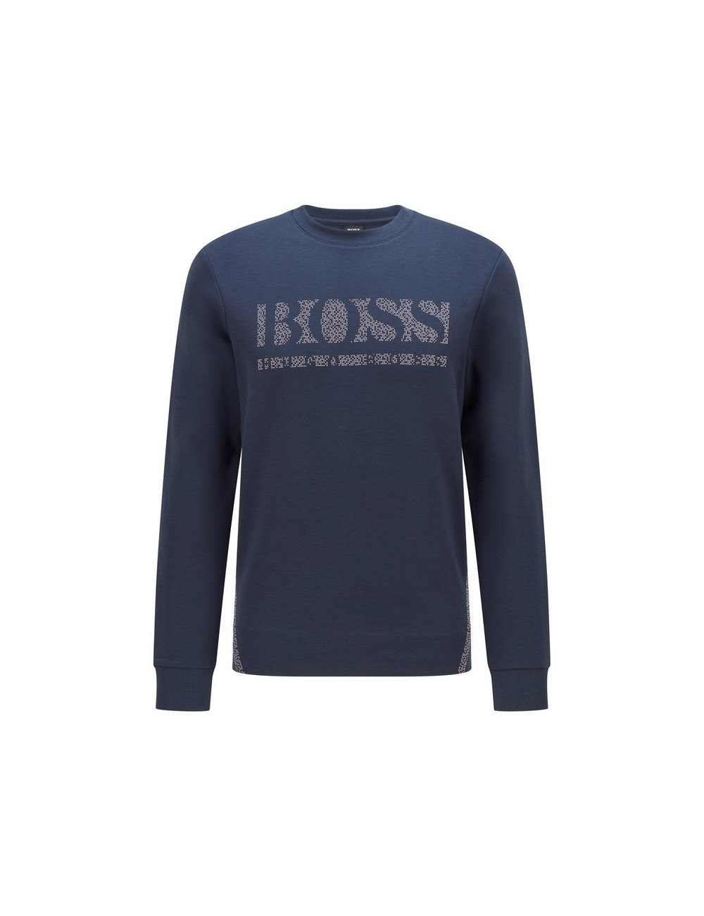 HUGO BOSS SALBO ICONIC BLUE MEN'S SWEATSHIRT