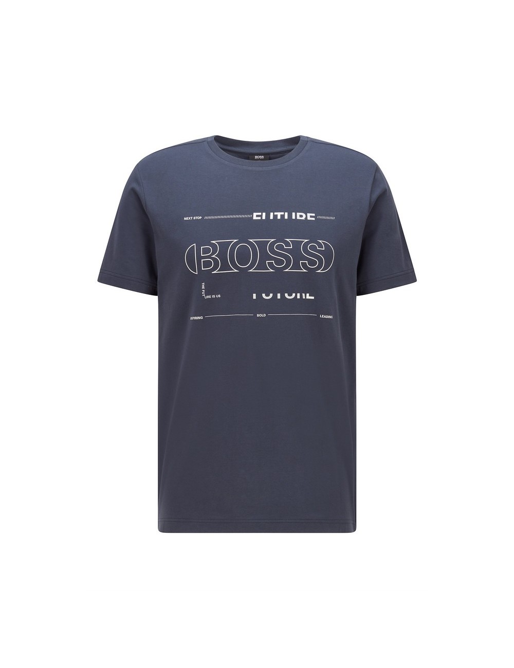 CAMISETA HOMBRE HUGO BOSS TEE 2 AZUL MARINO