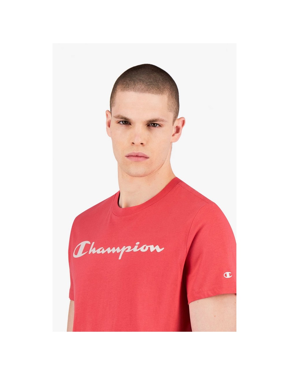 SCRIPT DE CHAMPION pentru barba?i T -Shirt sigla roz