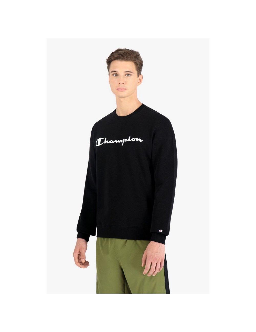 SUDADERA HOMBRE CHAMPION NEGRO