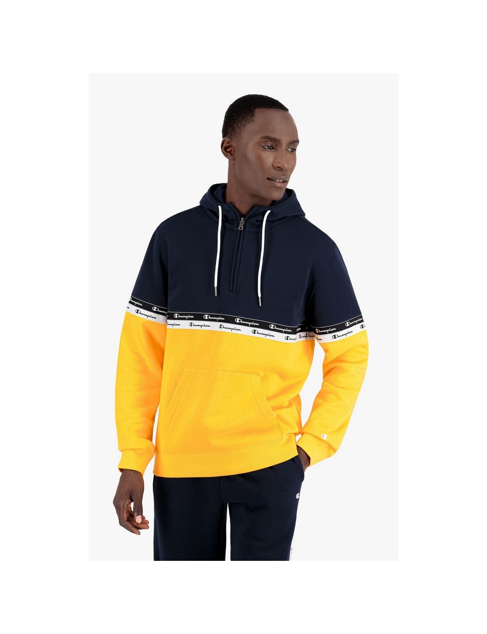 MEN'S SWEATSHIRT CHAMPION DOUBLE LOGO TAPE