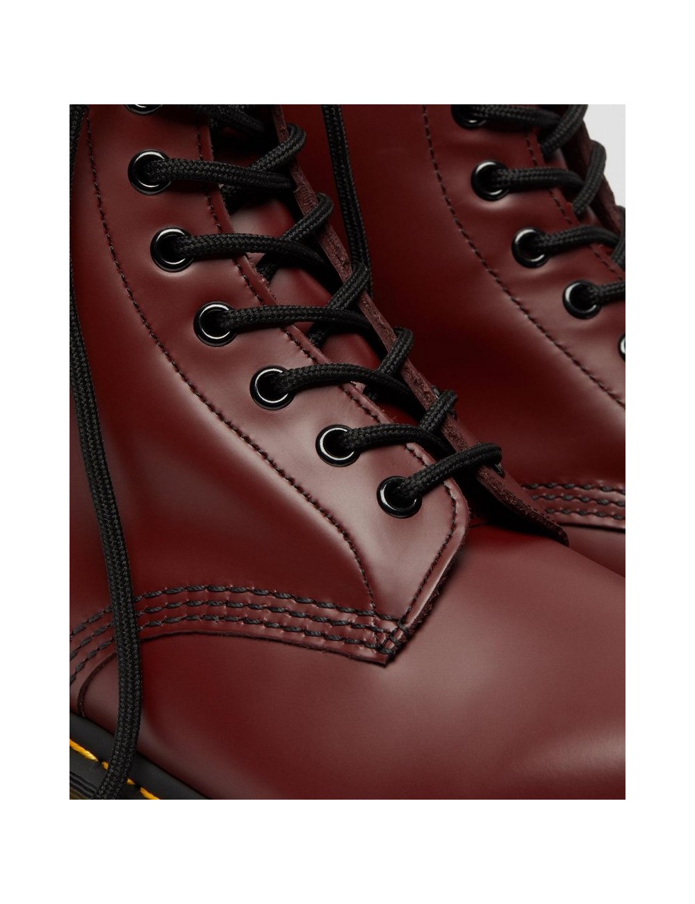 BOTAS UNISEX DR MARTENS 1460 SMOOTH CHERRY RED