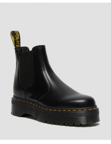 Unisex dr. Martens cizme 2976 quad polirani glatka crna