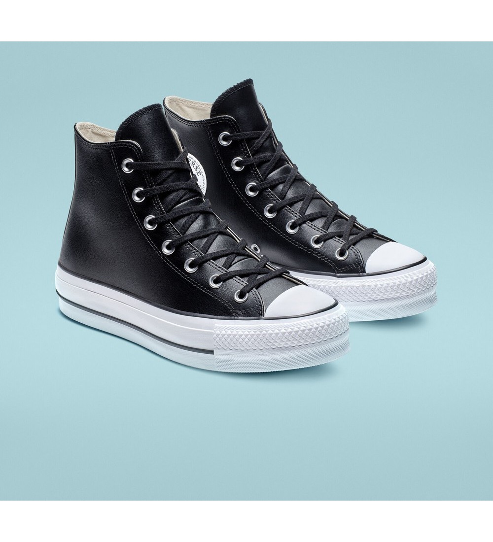 SNEAKERS CONVERSE CHUCK TAYLOR ALL STAR LEATHER PLATFORM