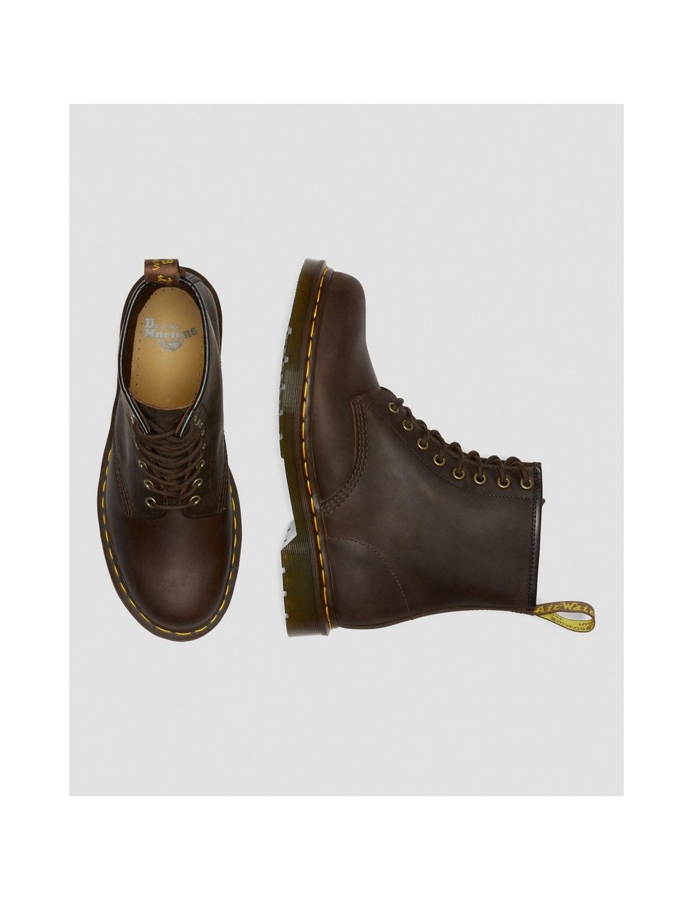 DR MARTENS 1460 CRAZY HORSE GAUCHO BOOTS