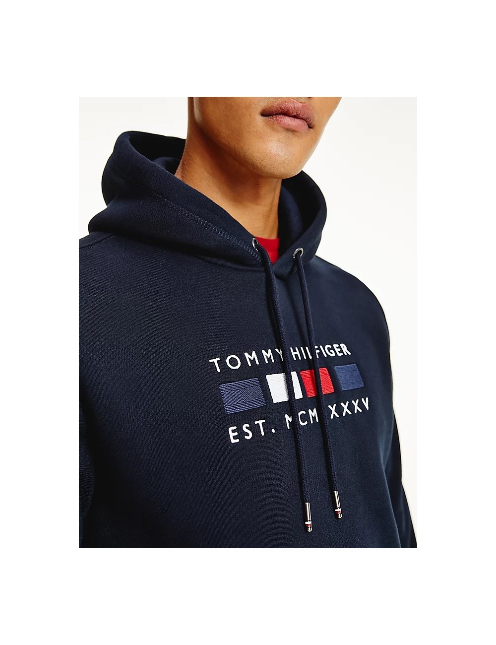 SUDADERA HOMBRE TOMMY HILFIGER AZUL MARINO