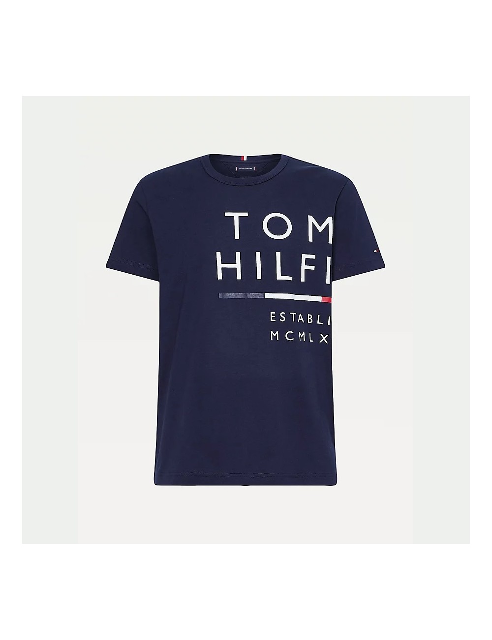 Tommy Hilfiger barba?i t -thirt albastru bleumarin