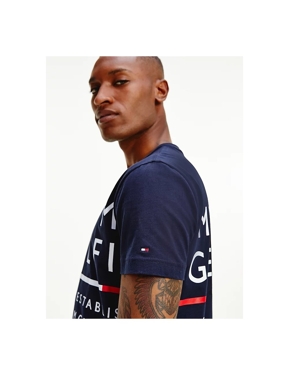 Tommy Hilfiger Men's T -phirt Navy Blue