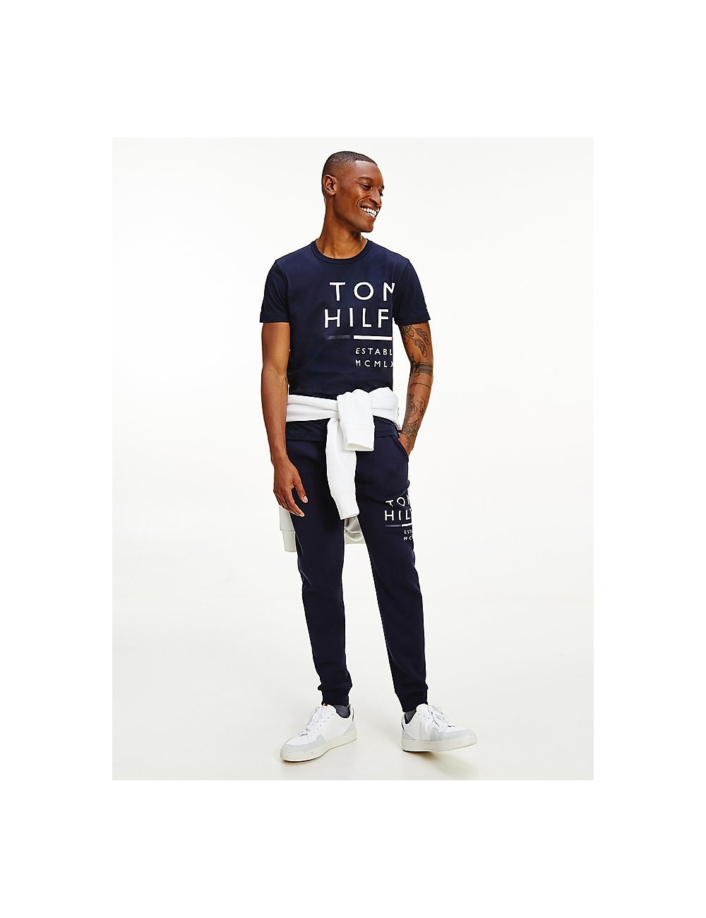 Tommy Hilfiger Men's T -phirt Navy Blue