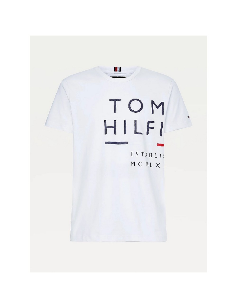 CAMISETA HOMBRE TOMMY HILFIGER BLANCO