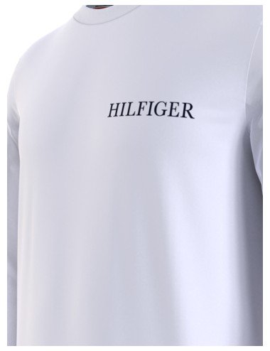 Tommy Hilfiger bijeli dugi rukav t -majica