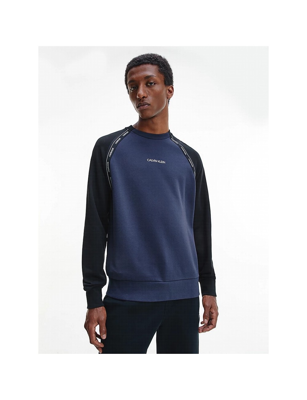 CALVIN KLEIN BLUE MEN'S SWEATSHIRT