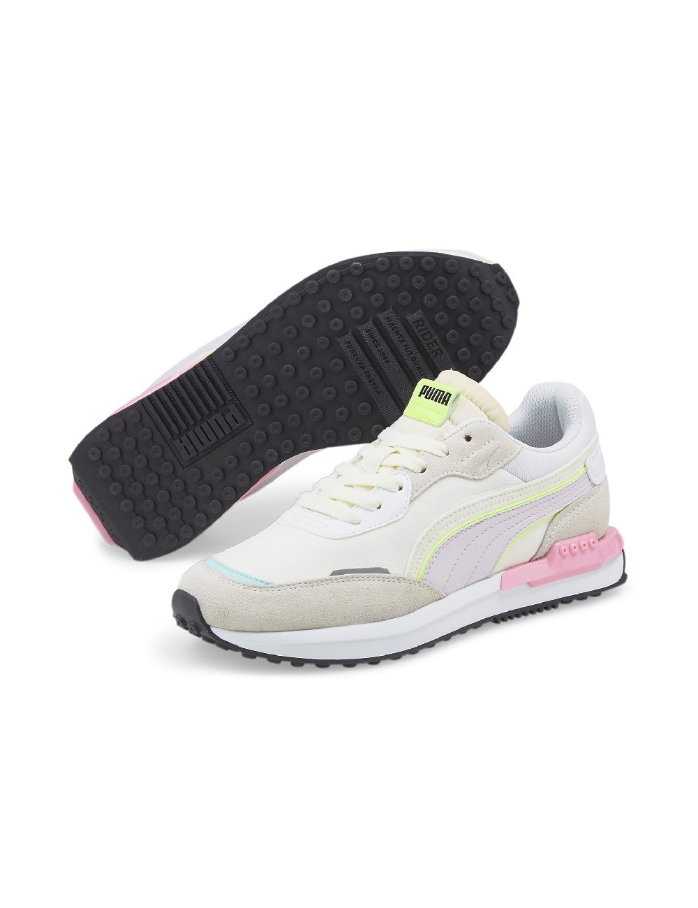 SNEAKERS MUJER PUMA CITY RIDER LILA