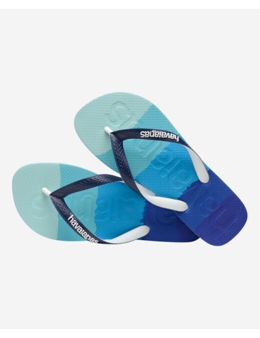 CHANCLAS HAVAIANAS TOP LOGOMANIA GRADIENT AZUL