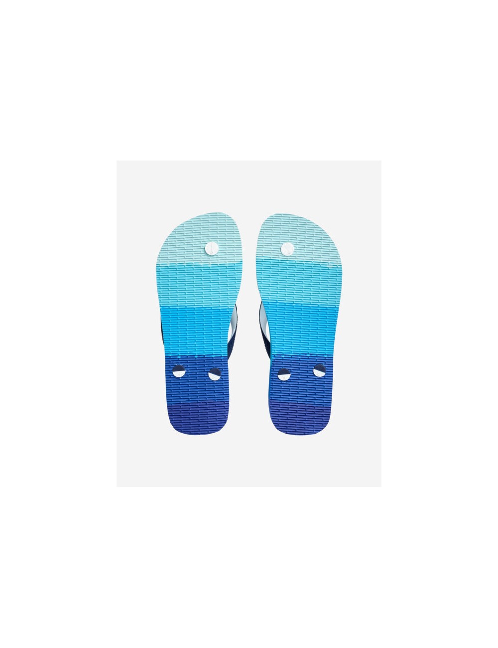 HAVAIANAS TOP LOGOMANIA GRADIENT BLUE FLIP FLOPS