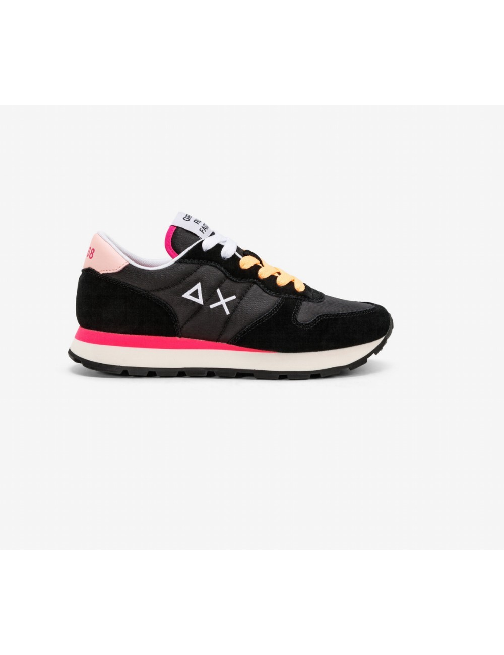 SNEAKERS MUJER SUN 68 ALLY SOLID NYLON NEGRO